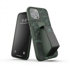 Originalus Adidas dėklas SP Grip Case Leopard iPhone 12 Pro Max žalias/ 43723