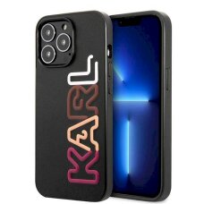 Originalus dėklas Karl Lagerfeld KLHCP13XPCOBK iPhone 13 Pro Max 6,7"  Juodas hardcase Multirožinis Brand