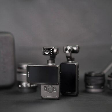 Kamera su stabilizatoriumi Ordro Pocket M5 3 ašių Gimbal, 5K, tinkama vlogams ir YouTube – juoda 10 Kamera su stabilizatoriumi Ordro Pocket M5 3 ašių Gimbal, 5K, tinkama vlogams ir YouTube – juoda 10
