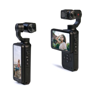 Kamera su stabilizatoriumi Ordro Pocket M5 3 ašių Gimbal, 5K, tinkama vlogams ir YouTube – juoda 5 Kamera su stabilizatoriumi Ordro Pocket M5 3 ašių Gimbal, 5K, tinkama vlogams ir YouTube – juoda 5