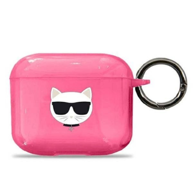 Orginalus dėklas Karl Lagerfeld KLA3UCHFP AirPods 3 cover /rožinis Choupette Orginalus dėklas Karl Lagerfeld KLA3UCHFP AirPods 3 cover /rožinis Choupette
