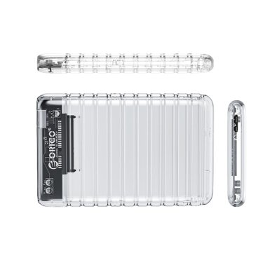 Išorinis disko korpusas Orico 2139U3-V1 2.5" HDD/SSD USB Micro-B 5Gb/s – permatomas 1 Išorinis disko korpusas Orico 2139U3-V1 2.5" HDD/SSD USB Micro-B 5Gb/s – permatomas 1