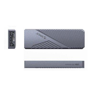 Diskų korpusas Orico CNM2-G20 M.2 NVME USB-C 3.2 20Gb/s – pilkas 1