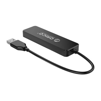 USB šakotuvas Orico FL01 Docking Station 4x USB-A 2.0 – juodas 2