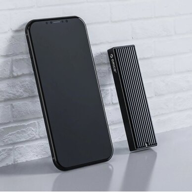 Diskų korpusas Orico M2PV-C3 M.2 NVME USB-C 10Gb/s – juodas 4 Diskų korpusas Orico M2PV-C3 M.2 NVME USB-C 10Gb/s – juodas 4