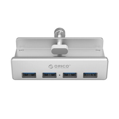 USB šakotuvas Orico MH4PU tvirtinamas prie stalo 4x USB-A 3.0 – sidabrinis 1 USB šakotuvas Orico MH4PU tvirtinamas prie stalo 4x USB-A 3.0 – sidabrinis 1