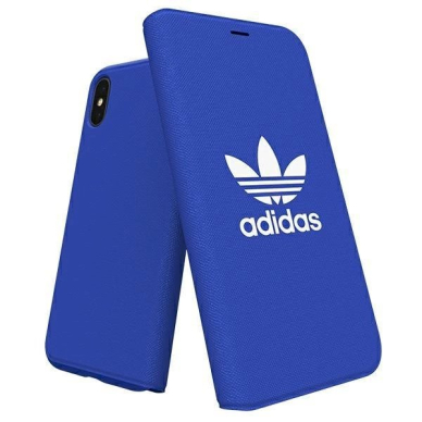 Originalus Adidas dėklas Booklet Case Canvas iPhone X/Xs Mėlynas 30279 Originalus Adidas dėklas Booklet Case Canvas iPhone X/Xs Mėlynas 30279