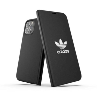 Originalus Adidas dėklas OR Booklet Case BASIC iPhone 12 Pro Max 6,7" Juodas Baltas 42228 Originalus Adidas dėklas OR Booklet Case BASIC iPhone 12 Pro Max 6,7" Juodas Baltas 42228