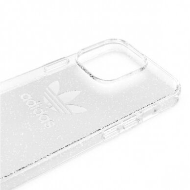 Originalus Adidas dėklas OR Protective iPhone 13 Pro / 13 6,1" Clear Case Glitter Permatomas 47120 4