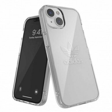 Originalus Adidas dėklas OR Protective iPhone 14 6.1 Clear Case Permatomas 50229 Originalus Adidas dėklas OR Protective iPhone 14 6.1 Clear Case Permatomas 50229