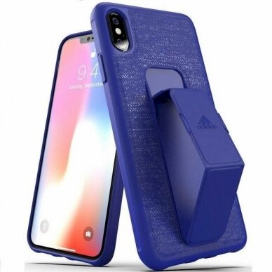 Originalus Adidas dėklas SP Grip Case iPhone Xs Max /violetinis 32853 Originalus Adidas dėklas SP Grip Case iPhone Xs Max /violetinis 32853