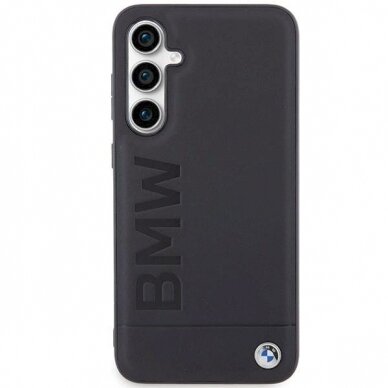 Originalus BMW dėklas BMHCS23FESLLBK S23 FE S711 Juodas/Juodas Leather Hot Stamp 2 Originalus BMW dėklas BMHCS23FESLLBK S23 FE S711 Juodas/Juodas Leather Hot Stamp 2