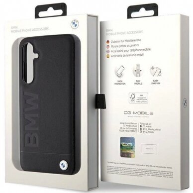 Originalus BMW dėklas BMHCS23FESLLBK S23 FE S711 Juodas/Juodas Leather Hot Stamp 6 Originalus BMW dėklas BMHCS23FESLLBK S23 FE S711 Juodas/Juodas Leather Hot Stamp 6