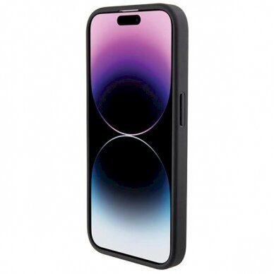 Originalus BMW dėklas Leather Seats Pattern iPhone 15 Pro Max - Juodas 4 Originalus BMW dėklas Leather Seats Pattern iPhone 15 Pro Max - Juodas 4