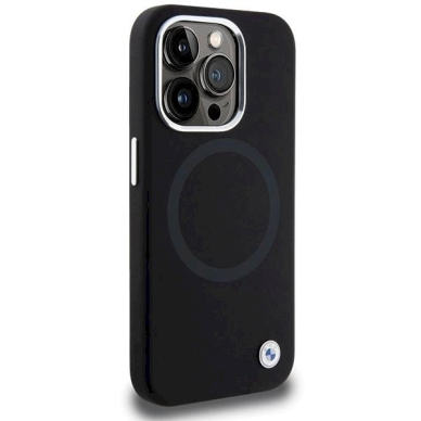 Originalus BMW dėklas Signature Liquid Silicone MagSafe iPhone 15 Pro Max - Juodas 2 Originalus BMW dėklas Signature Liquid Silicone MagSafe iPhone 15 Pro Max - Juodas 2