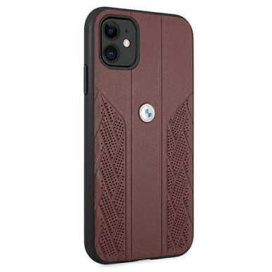 Originalus dėklas BMW BMHCN61RSPPR iPhone 11 6,1" / Xr Raudonas hardcase Leather Curve Perforate 3 Originalus dėklas BMW BMHCN61RSPPR iPhone 11 6,1" / Xr Raudonas hardcase Leather Curve Perforate 3