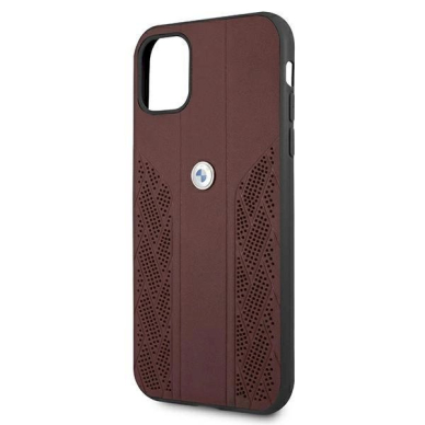 Originalus dėklas BMW BMHCN61RSPPR iPhone 11 6,1" / Xr Raudonas hardcase Leather Curve Perforate 5 Originalus dėklas BMW BMHCN61RSPPR iPhone 11 6,1" / Xr Raudonas hardcase Leather Curve Perforate 5