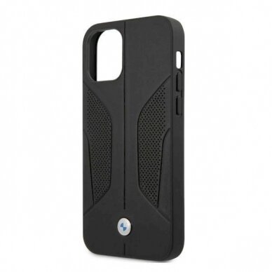 Originalus dėklas BMW BMHCP12LRSCSK iPhone 12 Pro Max 6,7" Juodas hardcase Leather Perforate Sides 5 Originalus dėklas BMW BMHCP12LRSCSK iPhone 12 Pro Max 6,7" Juodas hardcase Leather Perforate Sides 5