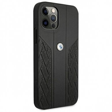 Originalus dėklas BMW BMHCP12LRSPPK iPhone 12 Pro Max 6,7" Juodas hardcase Leather Curve Perforate 3 Originalus dėklas BMW BMHCP12LRSPPK iPhone 12 Pro Max 6,7" Juodas hardcase Leather Curve Perforate 3