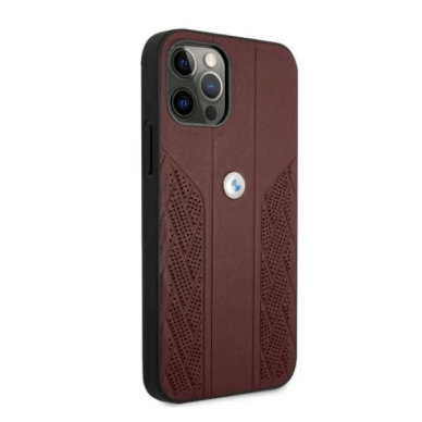 Originalus dėklas BMW BMHCP12LRSPPR iPhone 12 Pro Max 6,7" Raudonas hardcase Leather Curve Perforate 3 Originalus dėklas BMW BMHCP12LRSPPR iPhone 12 Pro Max 6,7" Raudonas hardcase Leather Curve Perforate 3