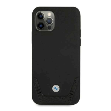 Originalus dėklas BMW BMHCP12LRSWPK iPhone 12 Pro Max 6,7"  Juodas hardcase Leather Perforate 2