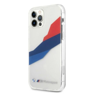 Originalus dėklas BMW BMHCP12LSKTGT iPhone 12 Pro Max 6,7" Permatomas hardcase Motorsport Tricolor 1 Originalus dėklas BMW BMHCP12LSKTGT iPhone 12 Pro Max 6,7" Permatomas hardcase Motorsport Tricolor 1