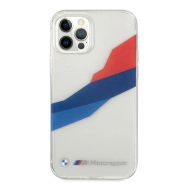 Originalus dėklas BMW BMHCP12LSKTGT iPhone 12 Pro Max 6,7" Permatomas hardcase Motorsport Tricolor 2 Originalus dėklas BMW BMHCP12LSKTGT iPhone 12 Pro Max 6,7" Permatomas hardcase Motorsport Tricolor 2