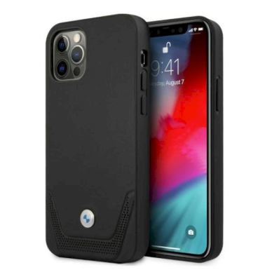 Originalus dėklas BMW BMHCP12MRSWPK iPhone 12/12 Pro 6,1" Juodas hardcase Leather Perforate Originalus dėklas BMW BMHCP12MRSWPK iPhone 12/12 Pro 6,1" Juodas hardcase Leather Perforate