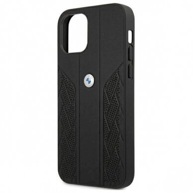 Originalus dėklas BMW BMHCP12SRSPPK iPhone 12 mini 5,4" Juodas hardcase Leather Curve Perforate 5 Originalus dėklas BMW BMHCP12SRSPPK iPhone 12 mini 5,4" Juodas hardcase Leather Curve Perforate 5