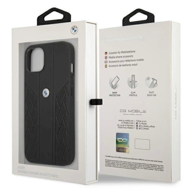 Originalus dėklas BMW BMHCP13SRSPPK iPhone 13 mini 5,4" Juodas hardcase Leather Curve Perforate 7 Originalus dėklas BMW BMHCP13SRSPPK iPhone 13 mini 5,4" Juodas hardcase Leather Curve Perforate 7