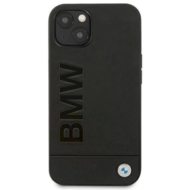 Originalus dėklas BMW BMHCP14MSLLBK iPhone 14 Plus 6.7 Juodas Leather Stamp 2 Originalus dėklas BMW BMHCP14MSLLBK iPhone 14 Plus 6.7 Juodas Leather Stamp 2