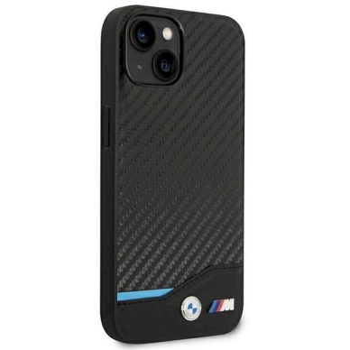 Originalus dėklas BMW BMHCP14S22NBCK iPhone 14 6.1 Juodas Leather Carbon 3 Originalus dėklas BMW BMHCP14S22NBCK iPhone 14 6.1 Juodas Leather Carbon 3