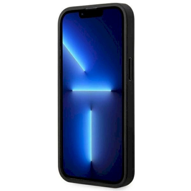 Originalus dėklas BMW BMHMP14L22PTDK iPhone 14 Pro 6.1 Juodas Leather Stamp Tricolor Magsafe 4 Originalus dėklas BMW BMHMP14L22PTDK iPhone 14 Pro 6.1 Juodas Leather Stamp Tricolor Magsafe 4