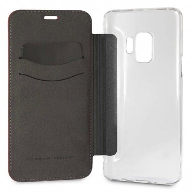 Originalus dėklas Ferrari Book FESURFLBKTS9REB S9 G960 Raudonas Urban 3 Originalus dėklas Ferrari Book FESURFLBKTS9REB S9 G960 Raudonas Urban 3