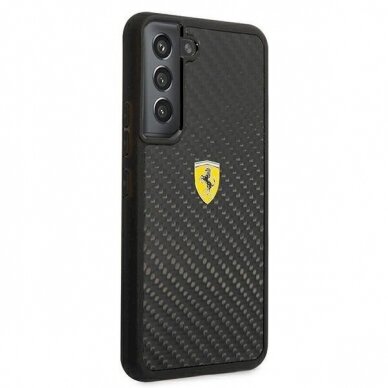 Originalus dėklas Ferrari FEHCS22SFCAK S22 S901 Juodas hardcase On Track Real Carbon 3 Originalus dėklas Ferrari FEHCS22SFCAK S22 S901 Juodas hardcase On Track Real Carbon 3