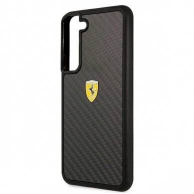 Originalus dėklas Ferrari FEHCS22SFCAK S22 S901 Juodas hardcase On Track Real Carbon 5 Originalus dėklas Ferrari FEHCS22SFCAK S22 S901 Juodas hardcase On Track Real Carbon 5