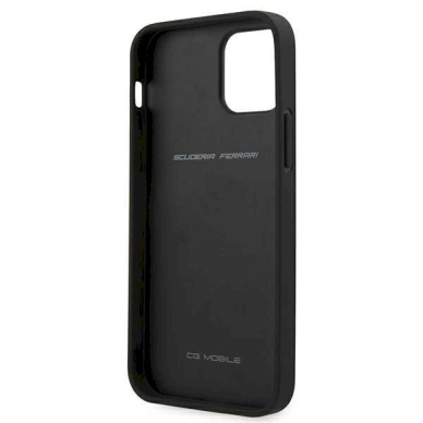 Originalus dėklas Ferrari FESAXHCP12SBK iPhone 12 mini 5.4 Juodas hardcase On Track Carbon Stripe 6 Originalus dėklas Ferrari FESAXHCP12SBK iPhone 12 mini 5.4 Juodas hardcase On Track Carbon Stripe 6