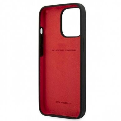 Originalus dėklas Ferrari FESSIHCP13LBK iPhone 13 Pro / 13 6.1 Juodas hardcase Silicone 6 Originalus dėklas Ferrari FESSIHCP13LBK iPhone 13 Pro / 13 6.1 Juodas hardcase Silicone 6