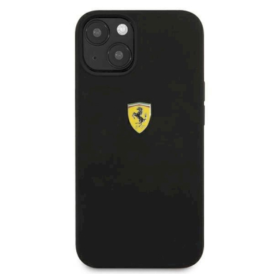 Originalus dėklas Ferrari FESSIHCP13MBK iPhone 13 6.1 Juodas hardcase Silicone 2 Originalus dėklas Ferrari FESSIHCP13MBK iPhone 13 6.1 Juodas hardcase Silicone 2