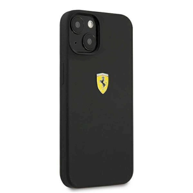 Originalus dėklas Ferrari FESSIHCP13MBK iPhone 13 6.1 Juodas hardcase Silicone 3 Originalus dėklas Ferrari FESSIHCP13MBK iPhone 13 6.1 Juodas hardcase Silicone 3