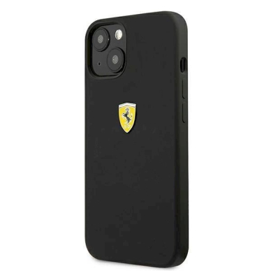 Originalus dėklas Ferrari FESSIHCP13SBK iPhone 13 mini 5.4 Juodas hardcase Silicone 1 Originalus dėklas Ferrari FESSIHCP13SBK iPhone 13 mini 5.4 Juodas hardcase Silicone 1