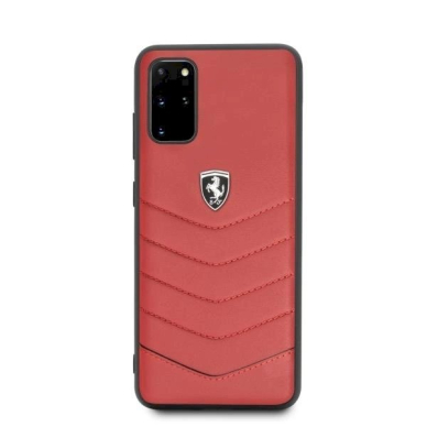 Originalus dėklas Ferrari Hardcase FEHQUHCS67RE S20+ G985 Raudonas Heritage 4 Originalus dėklas Ferrari Hardcase FEHQUHCS67RE S20+ G985 Raudonas Heritage 4