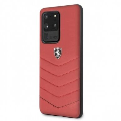 Originalus dėklas Ferrari Hardcase FEHQUHCS69RE S20 Ultra G988 Raudonas Heritage Originalus dėklas Ferrari Hardcase FEHQUHCS69RE S20 Ultra G988 Raudonas Heritage