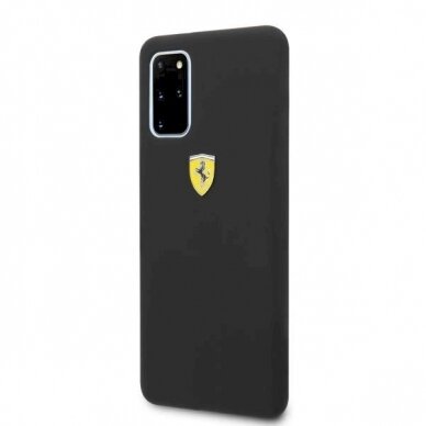 Originalus dėklas Ferrari Hardcase FESSIHCS67BK S20+ G985 Juodas Silicone 1 Originalus dėklas Ferrari Hardcase FESSIHCS67BK S20+ G985 Juodas Silicone 1