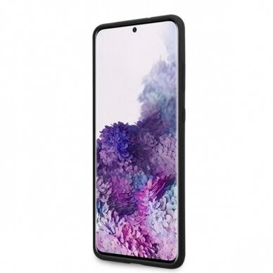 Originalus dėklas Ferrari Hardcase FESSIHCS67BK S20+ G985 Juodas Silicone 3 Originalus dėklas Ferrari Hardcase FESSIHCS67BK S20+ G985 Juodas Silicone 3