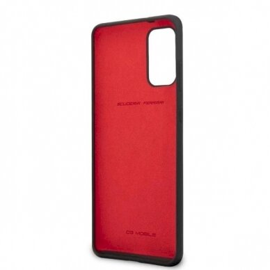 Originalus dėklas Ferrari Hardcase FESSIHCS67BK S20+ G985 Juodas Silicone 5 Originalus dėklas Ferrari Hardcase FESSIHCS67BK S20+ G985 Juodas Silicone 5