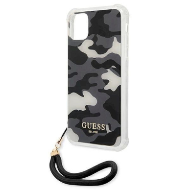 Originalus dėklas Guess GUHCN61KSARBK iPhone 11 6.1  / Xr Juodas hardcase Camo Collection 5 Originalus dėklas Guess GUHCN61KSARBK iPhone 11 6.1  / Xr Juodas hardcase Camo Collection 5