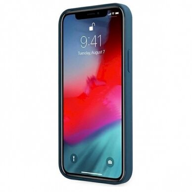 Originalus dėklas Guess GUHCP12LLSLMGBL iPhone 12 Pro Max 6.7 Mėlynas/Mėlynas hardcase Metal Logo Script 4 Originalus dėklas Guess GUHCP12LLSLMGBL iPhone 12 Pro Max 6.7 Mėlynas/Mėlynas hardcase Metal Logo Script 4