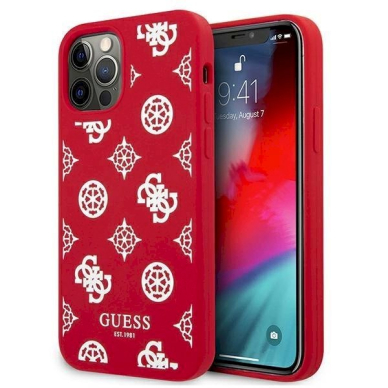 Originalus dėklas Guess GUHCP12LLSPEWRE iPhone 12 Pro Max 6.7 Raudonas hard case Peony Collection 6 Originalus dėklas Guess GUHCP12LLSPEWRE iPhone 12 Pro Max 6.7 Raudonas hard case Peony Collection 6