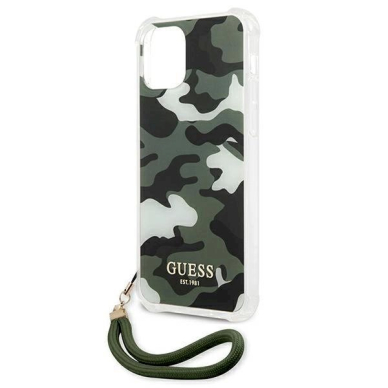 Originalus dėklas Guess GUHCP12MKSARKA iPhone 12/12 Pro 6.1  žalias/khaki hardcase Camo Collection 5 Originalus dėklas Guess GUHCP12MKSARKA iPhone 12/12 Pro 6.1  žalias/khaki hardcase Camo Collection 5